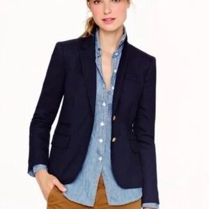J.Crew Schoolboy Blazer, Navy Size 8